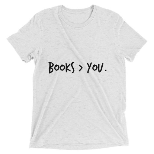 Books Over You Short sleeve T Shirt NF