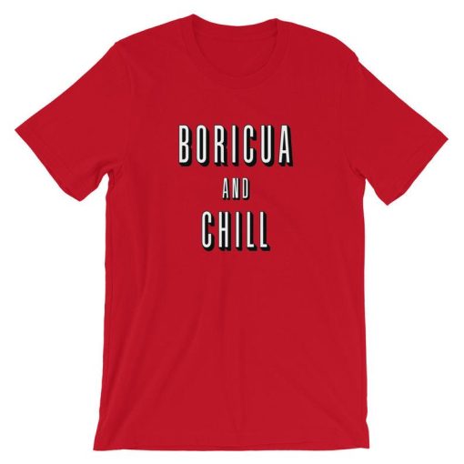 Boricua and Chill Short-Sleeve Unisex T-Shirt NF