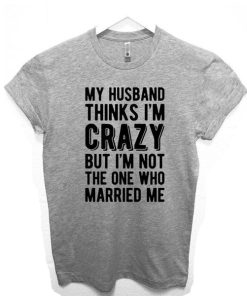 Christmas Gift for wife My Husband t shirt NF