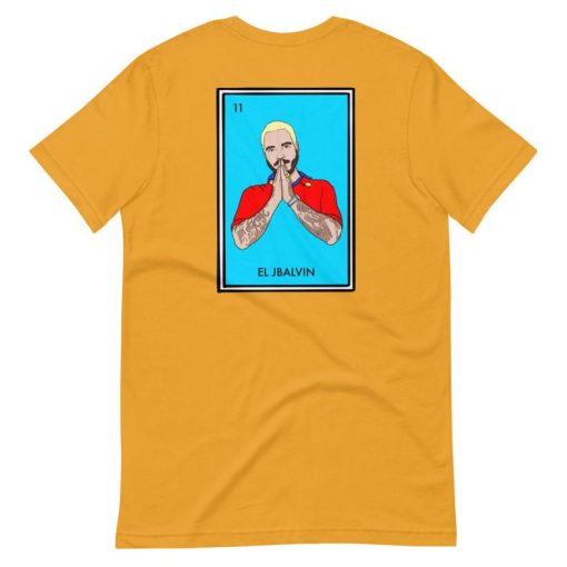 El JBalvin T Shirt Back NF