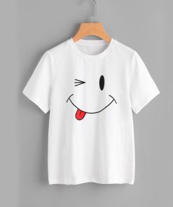 Face Smile t shirt NF