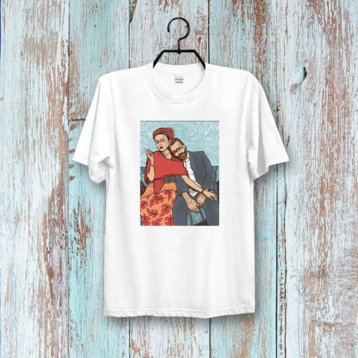 Frida Kahlo and Vincent Van Gogh t shirt NF