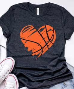 Heart Basketball t shirt NF