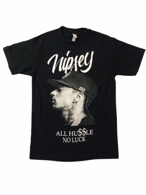 Nipsey All Hussle No Luck T Shirt NF