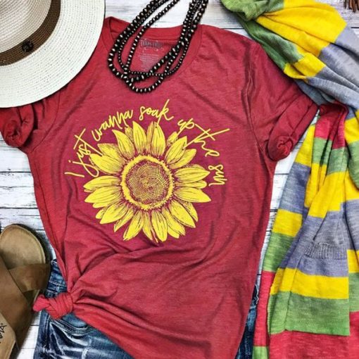 Red Sunflower t shirt NF