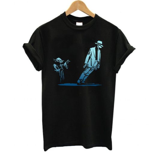 Yoda Michael Jackson Dance Smooth Criminal Lean t shirt NF