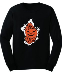 Halloween Pumpkins Burst Sweatshirt NF