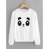 Panda Applique Sweatshirt NF