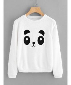 Panda Applique Sweatshirt NF