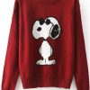 Snoppy Red Sweatshirt NF