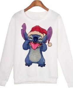 Stitch and Hat christ Sweatshirt NF