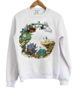 Studio Ghibli Characters Sweatshirt NF