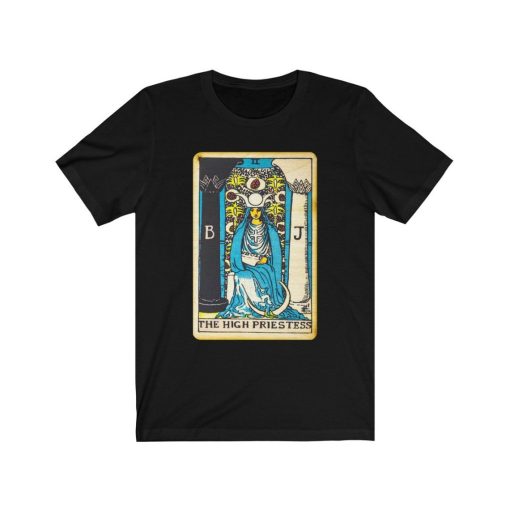 The High Priestess Tarot Card T-Shirt NF