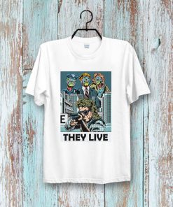 They Live Sci Fi Thriller Cult Horror t shirt NF