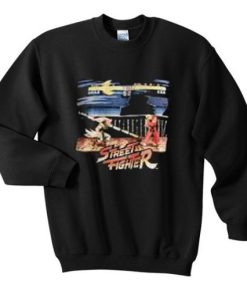 street fighter sweatshirt NF