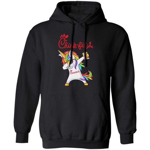 Chick Fil A Unicorn Dabbing Hoodie NF