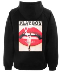 Playboy Magazine Cover Hoodie back NF