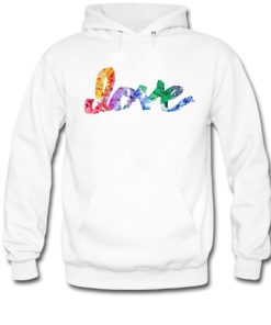 RAINBOW LOVE hoodie NF