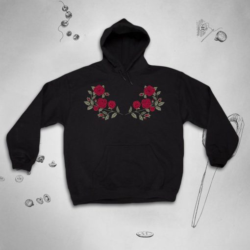 Rose hoodie NF