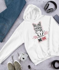 Cat says MEOW Hoodie NF