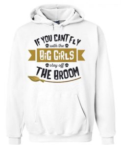 If You Can’t Fly Big Girls Off The Broom Halloween Hoodie NF