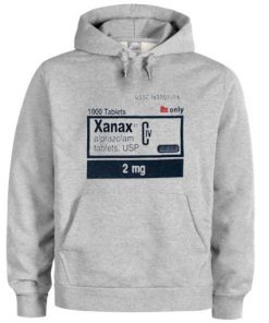 Xanax 2 mg Hoodies NF