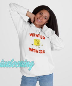 Wanted Maniac SpongeBob Hoodie