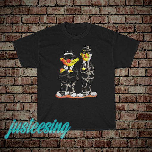 jus_Bert n Ernie Blues Brothers t-shirt