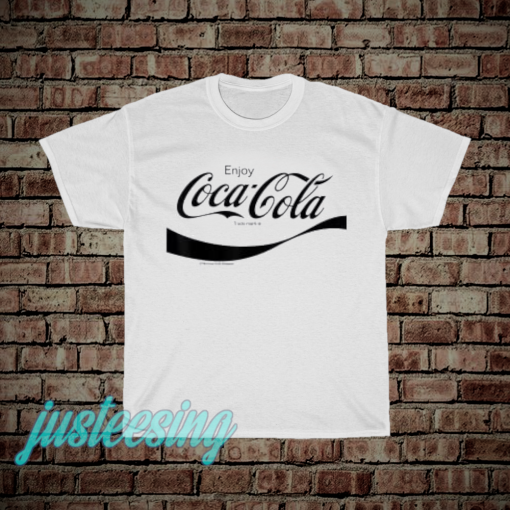 Coca-Cola Black Enjoy Logo T-Shirt