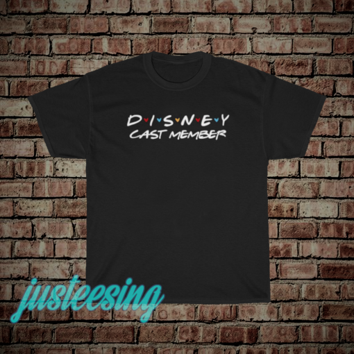 Disney Cast Member Friends t shirt