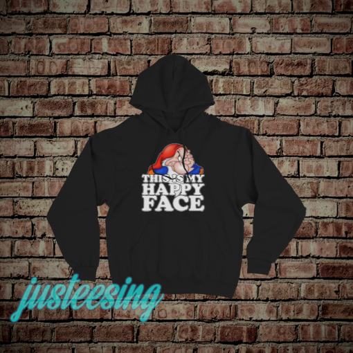 Disney Grumpy Dwarf My Happy Face Hoodie