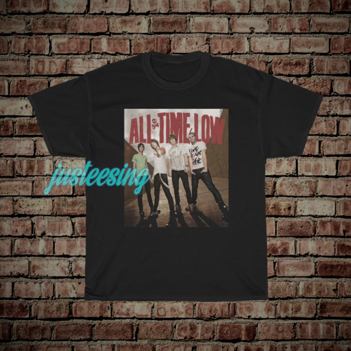 jus_all time low band T shirt