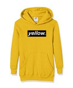 Yellow-font-hoodie THD