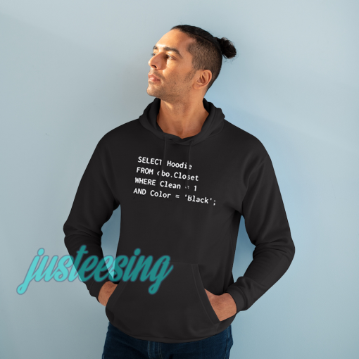 Funny SQL hoodie for Programmer