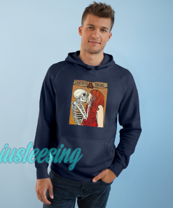 Grateful Dead Kissing Skeleton Hoodie