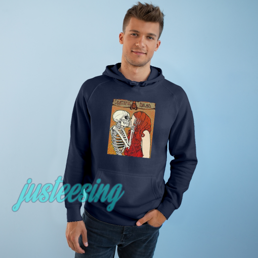 Grateful Dead Kissing Skeleton Hoodie