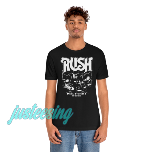 Rush Neil Peart RIP 2020 band t-shirt