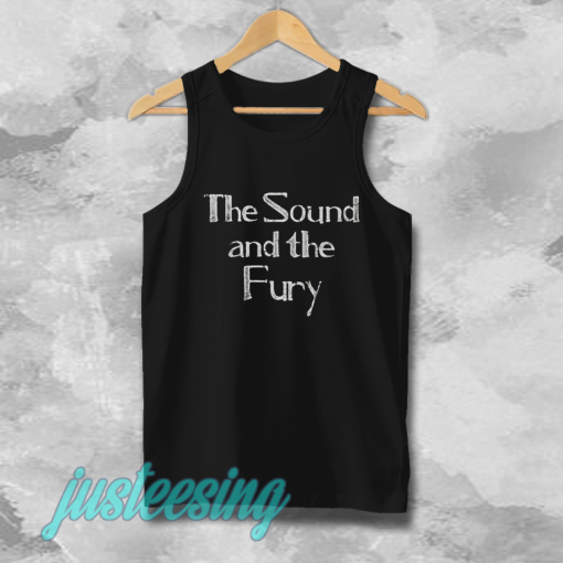 As Worn By Ian Curtis The Sound And The Fury Tanktop