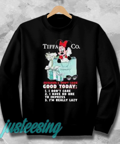 Minnie Mouse Tiffany & CO Sweatshirt