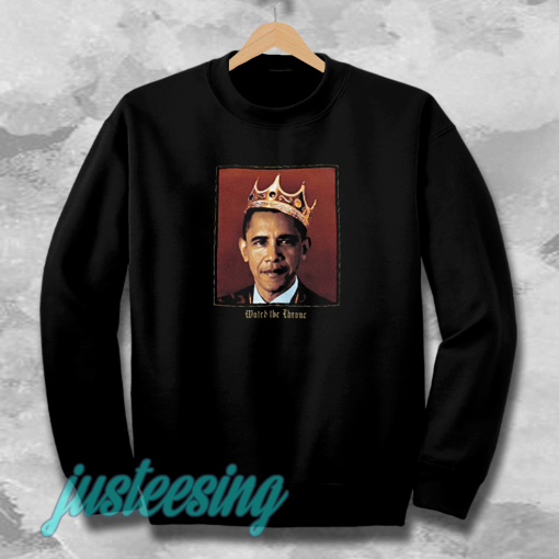 Barack Obama Watch the Throne sweatshirt