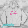 Barbie Logo white hoodie