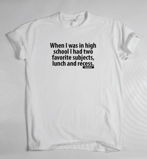 High School T-shirt