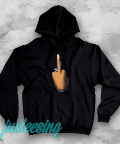 KIM finger fuck hoodie