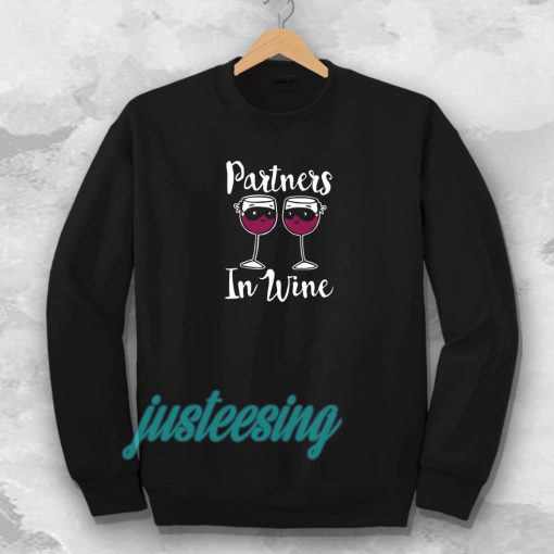 Partners-In-Wine-Sweatshirt Women's