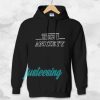 High Anxiety Font Hoodie