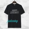 High Anxiety Font T-shirt