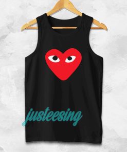 Heart with eyes Tanktop