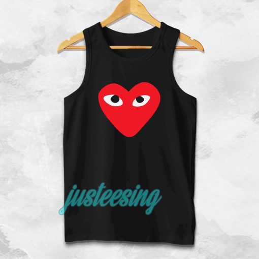 Heart with eyes Tanktop