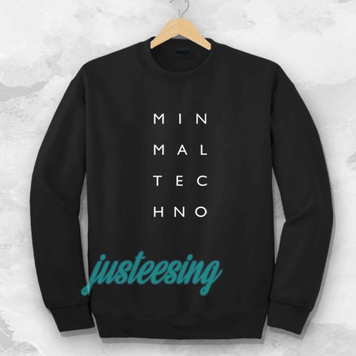 Minimal Techno Sweatshirt