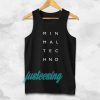 Minimal Techno Tanktop